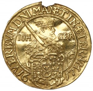 Germany, Saxony, John George, Ducat 1617 - 100th anniversary of the Reformation