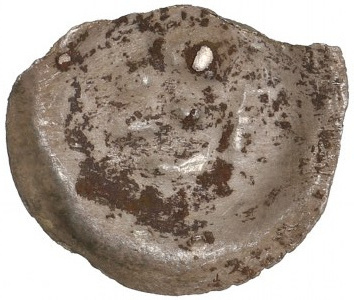 Western Pomerania, Strzalow, brakteat - propeller