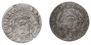 Sigismund III Vasa, Set of a penny 1626, Gdansk.