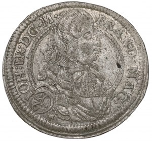 Germany, Brandenburg-Ansbach, Johann Friedrich, 1/6 thaler 1678