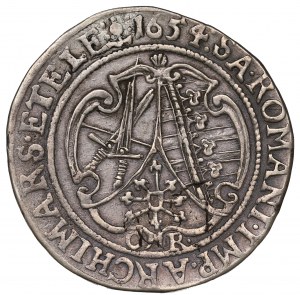 Germany, Saxony, John George, 1/4 thaler 1654