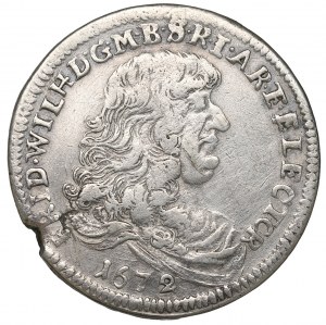 Germany, Preussen, Friedrich Wilhelm, 1/3 thaler 1672