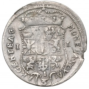 Germany, Preussen, Friedrich Wilhelm, 1/3 thaler 1672