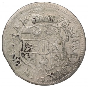 Germany, Preussen, Friedrich Wilhelm, 1/3 thaler 1675