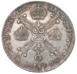 Austrian Netherlands, 1/4 Thaler 1788