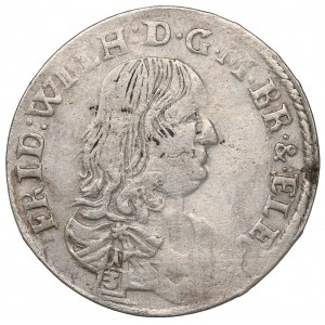 Germany, Preussen, Friedrich Wilhelm, 1/3 thaler 1672