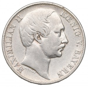Germany, Bayern, Thaler 1857