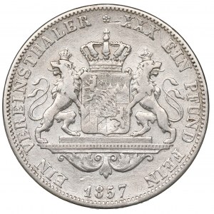 Germany, Bayern, Thaler 1857
