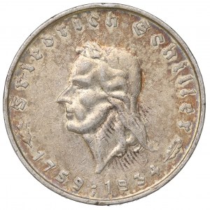 Germany, III Reich, 5 mark 1934