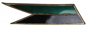 PSZnZ Collar pennant 2nd Artillery Group