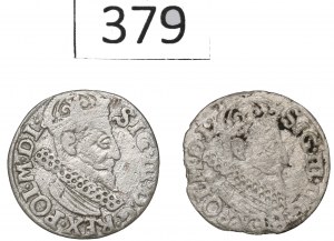 Sigismund III Vasa, trojak set 1622, Cracow.