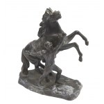 Poland, Figurine" Horse with tamer" - souvenir from Warsaw