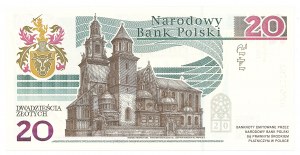 III RP, 20 zl 2015 - Jan Dlugosz