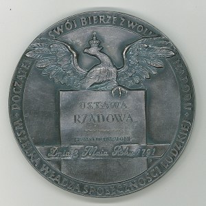 People's Republic of Poland, Coin collection with medal