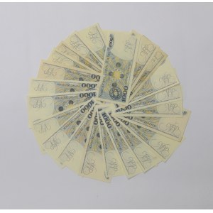 PRL, Zestaw banknotów - 24 egz.