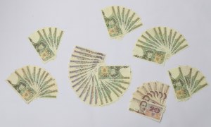 PRL, Set of banknotes - 69 copies.