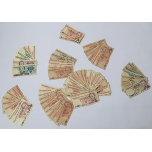 PRL, Zestaw banknotów - 95 egz.