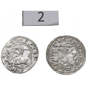 Alexander Jagellon, lot of Halfgroats without date, Vilnius