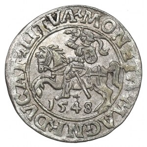 Sigismund II Augustus, Halfgroat 1548, Vilnius