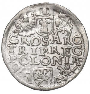 Sigismund III, 3 groschen 1594, Posen
