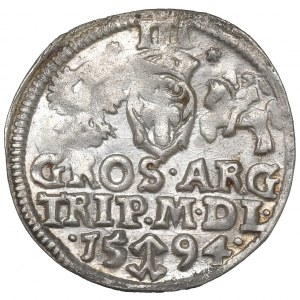 Sigismund III, 3 groschen 1594, Vilnius