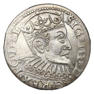 Sigismund III, 3 groschen 1597, Riga