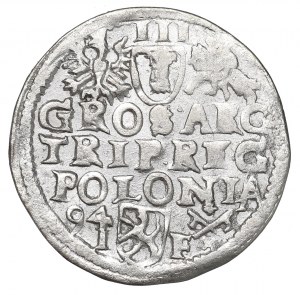 Sigismund III, 3 groschen 1594, Posen