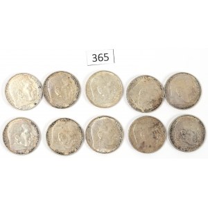 Germany, III Reich, Lot 2 mark 1937-39 Hindenburg