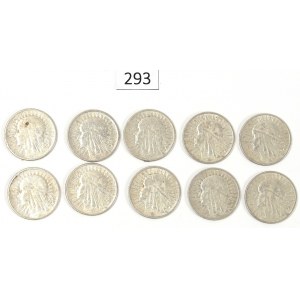 II RP, Set of 2 Gold 1932-34