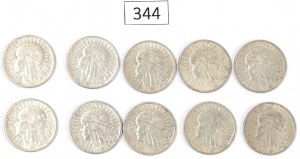 II RP, Set of 2 Gold 1932-34