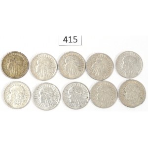 II RP, Set of 2 Gold 1932-34
