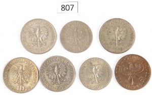 People's Republic of Poland, Set of 10 Gold 1959-72