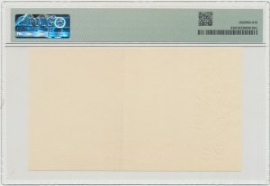 II RP, 10 zloty 1926 - watermarked paper - RARE - PMG