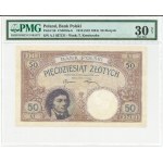 II RP, 50 zloty 1919 A. 1 - PMG 30 RARITY