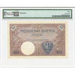 II RP, 50 zloty 1919 A. 1 - PMG 30 RARITY
