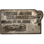 II RP, 1939 Night Riding Report Badge.