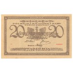 II RP, 20 Polish marks 1919 E
