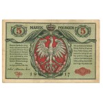 II Republic of Poland, 5 marks 1916 Generał