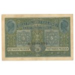 II Republic of Poland, 5 marks 1916 Generał