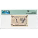 II Republic of Poland, 1 zloty 1919 - PMG 64 EPQ