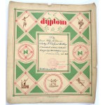 II RP, Sports diploma 21 Light Artillery Regiment, Bielsko