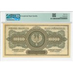 II RP, 10,000 Polish marks 1922 K - PMG 64 EPQ