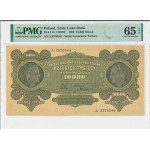 II RP, 10,000 Polish marks 1922 A - PMG 65 EPQ