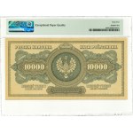 II RP, 10,000 Polish marks 1922 A - PMG 65 EPQ