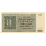 Bohemia and Moravia, 5,000 crowns 1944 - SPECIMEN