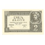 II RP, 2 zloty 1936 without series and numbering