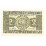 II RP, 2 zloty 1936 without series and numbering