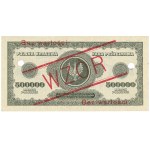 II RP, 500,000 Polish marks 1923 G - MODEL.