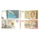 Set of collector issue banknotes - 4 copies.