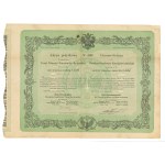 Warsaw-Bydgos Iron Road Society, 100 rubles 1864 - RARE